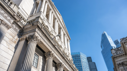 A financial institution reporting on sustainability including financed emisions in scope 3