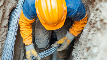 A telecommunications networks contractor responding to sustainability data request